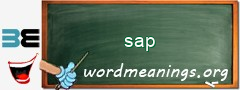 WordMeaning blackboard for sap